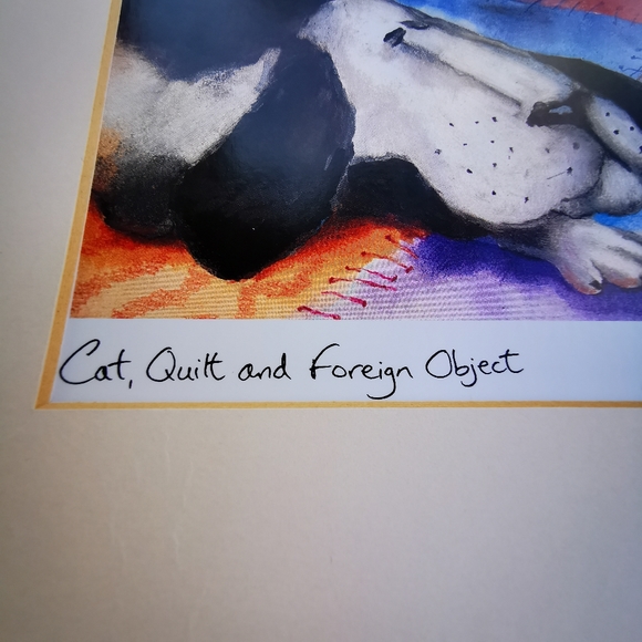 Whimsical Matted Erika Oller Signed Print - Picture 4 of 16